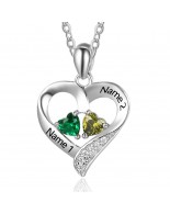 Personalized Birthstone Necklace JEWJONE101893